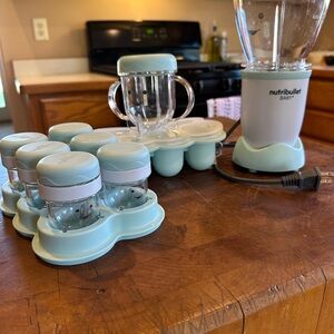 NutriBullet Baby Food Storage Set - Soft Blue